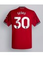 Manchester United Benjamin Sesko #30 Replika Hemmakläder 2025-26 Kortärmad